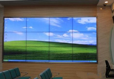 开化液晶拼接屏的另类用法。